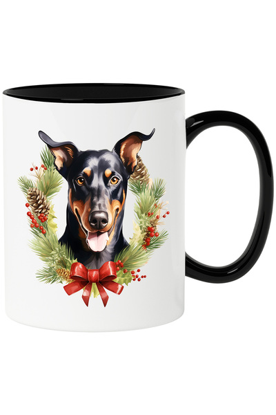 StoryGift Romania Cana cu un catel vesel | ilustratie | limba scoasa | coroan...