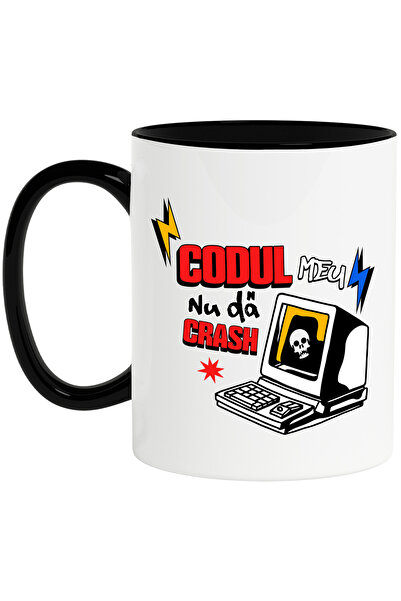 StoryGift Romania Cana Computer cu schelete text Codul meu, regulile mele!, 3...