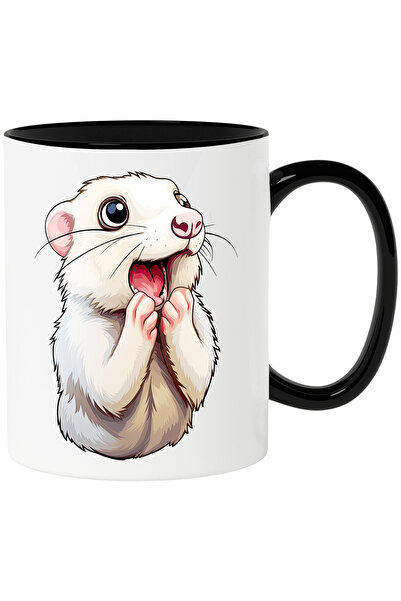 StoryGift Romania Cana cu un soricel socat | ilustratie | uimit | a ramas cu ...