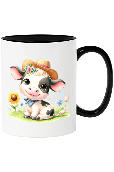 StoryGift Romania Cana cu o vacuta vesela | ilustratie | copilarie | palarie ...