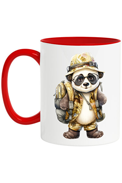 StoryGift Romania Cana cu un urs Panda explorator | ilustratie | safari | cal...