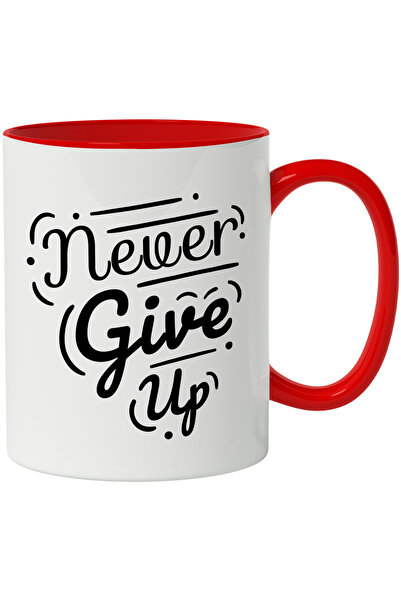 StoryGift Romania Cana Cu Mesaj In Engleza Never Give Up, Nu Renunta Niciodat...