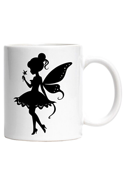 StoryGift Romania Cana cu o zana care tine o bagheta fermecata in mana cu Man...