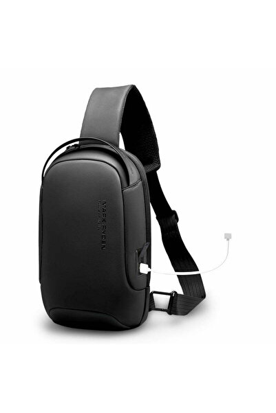 Mark Ryden Geantă de umăr Smart Mark Ryden USB, impermeabilă, buzunar pentru ...