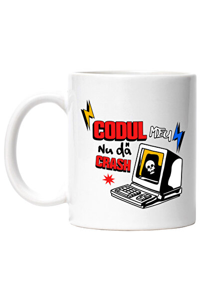 StoryGift Romania Cana Computer cu schelete text Codul meu, regulile mele!, 3...
