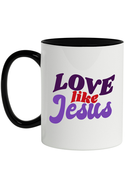 StoryGift Romania Cana Cu Mesaj In Engleza Love Like Jesus, Iubire, Religie, ...