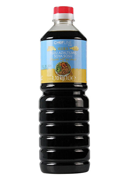 Chefline Asia Tuzu Azaltılmış Soya Sosu Chefline Asia 1,10 Kg (1lt)