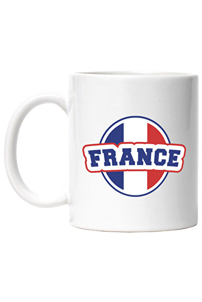 StoryGift Romania Cana Cu Steag, Franta, Minge, Iubitori De Sport, Multicolor...