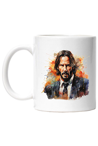 StoryGift Romania Cana Cu Keanu Reeves, John Wick, Personaj Fictiv, Multicolo...
