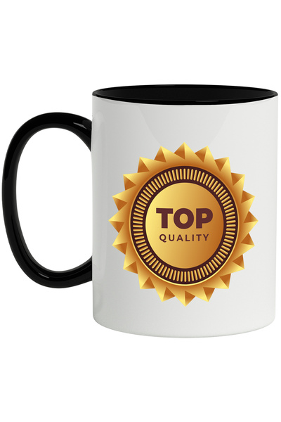 StoryGift Romania Cana Cu Mesaj In Engleza Top Quality, Calitate, Dungi, Varf...