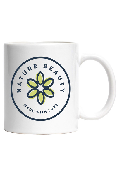 StoryGift Romania Cana Cu Mesaj In Engleza Nature Beauty Made With Love, Frum...