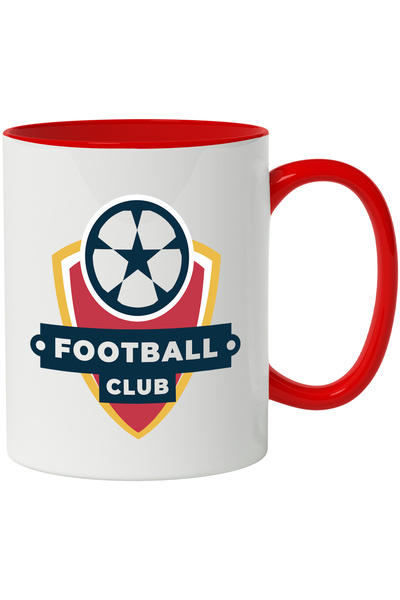 StoryGift Romania Cana Cu Football Club, Minge, Scut, Stea, Multicolor 330 ml...
