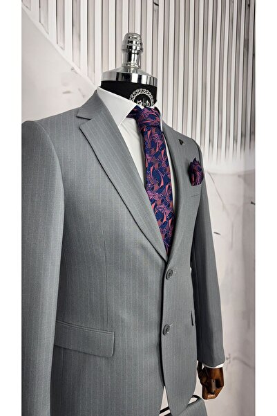 Dupont Slim Fit Mono Yaka Takım Elbise