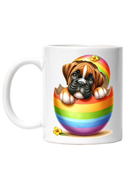 StoryGift Romania Cana cu un catel timid care iese dintr-un ou spart | ilustr...