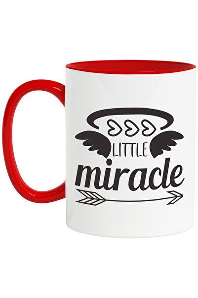 StoryGift Romania Cana cu inimioare si textul "Little miracle" - miracol micu...