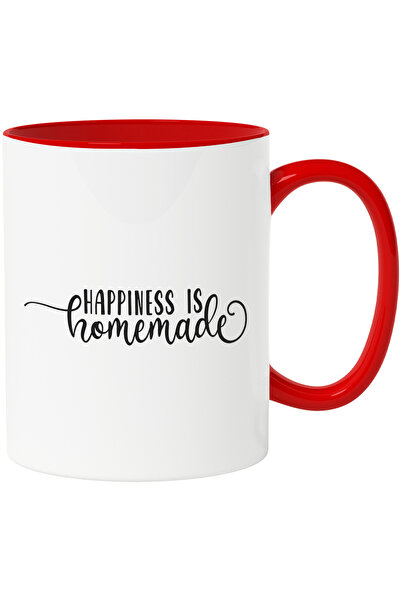 StoryGift Romania Cana cu textul "Happiness is homemade" - fericirea e facuta...