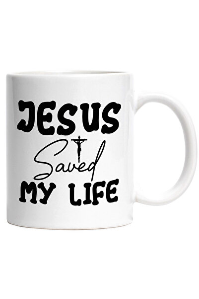 StoryGift Romania Cana cu Iisus Hristos rastignit pe cruce si textul "Iisus m...