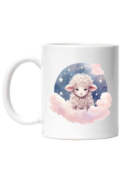 StoryGift Romania Cana cu o oita somnoroasa | ilustratie | stelute | norisori...