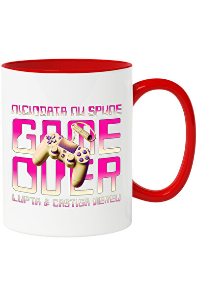 StoryGift Romania Cana Maneta de jocuri video nu spune niciodata over, 330ml,...