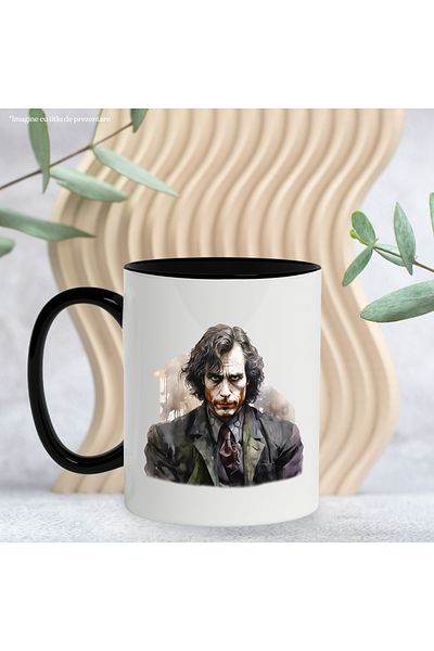 StoryGift Romania Mug With Joker, Character, Villain, DC, Antagonist, Movies, Multicolor 330 ml, C, With, STG.