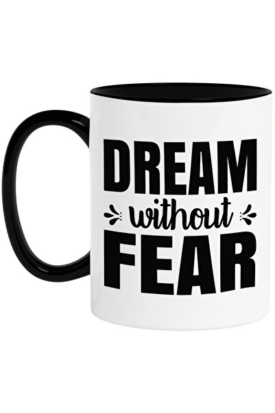 StoryGift Romania Cana cu mesaj motivational in engleza "Dream without fear" ...