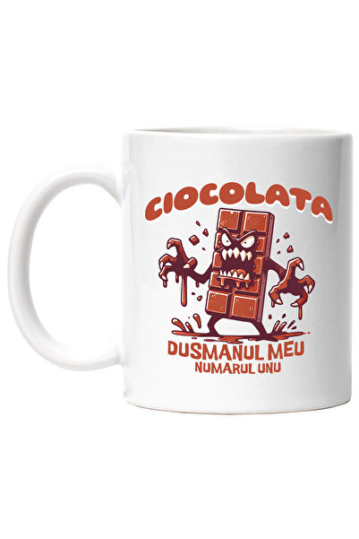 StoryGift Romania Cana cu Tableta DE Ciocolata Furioasa Monstru Cu Gheare Tex...