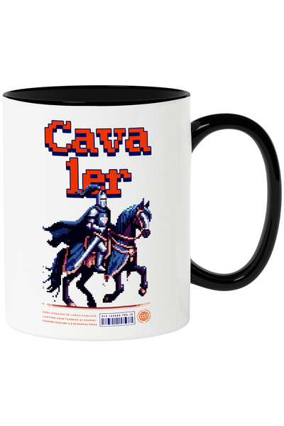 StoryGift Romania Cana Cavaler Pixel. Erou in lumea digitala jocuri, 330ml, C...