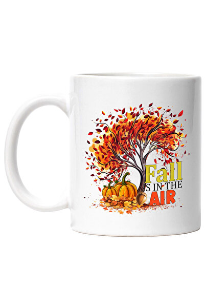 StoryGift Romania Cana cu un copac care se scutura cu mesajul "Fall is in the...