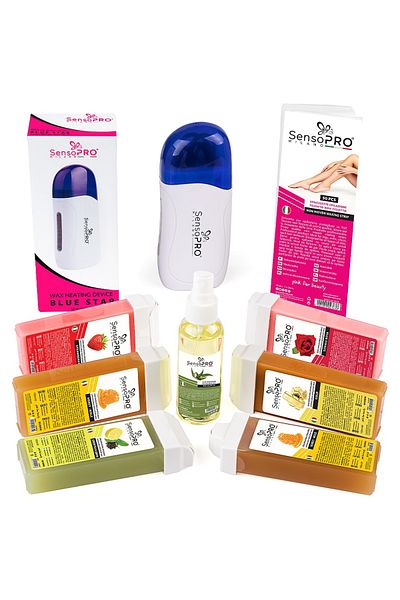 SensoPRO Milano Sensopro Silky Delight Waxing Kit Gift Gold Wax Reserve
