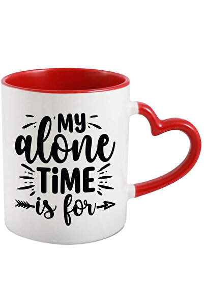 StoryGift Romania Cana cu textul "Timpul meu singur este pentru..." cu Maner ...