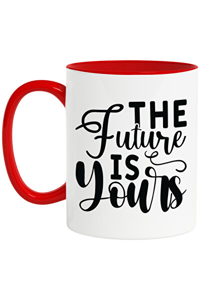 StoryGift Romania Cana cu textul "The future is yours" - viitorul e al tau cu...