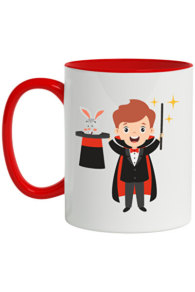 StoryGift Romania Cana Cu Magician, Circ, Bagheta, Stele, Iepure, Joben, Pele...