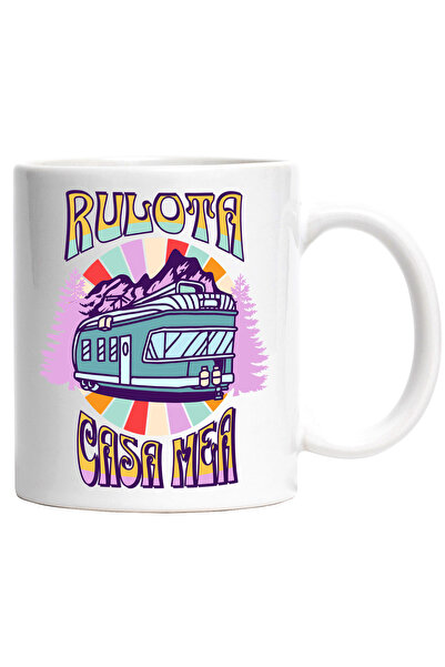 StoryGift Romania Cana rulota este casa mea mereu aventura calatorii, 330ml, ...