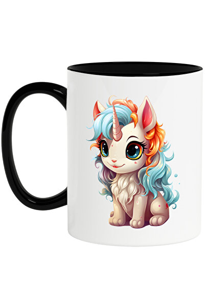 StoryGift Romania Cana cu un unicorn vesel | ilustratie | zambet | fericire |...