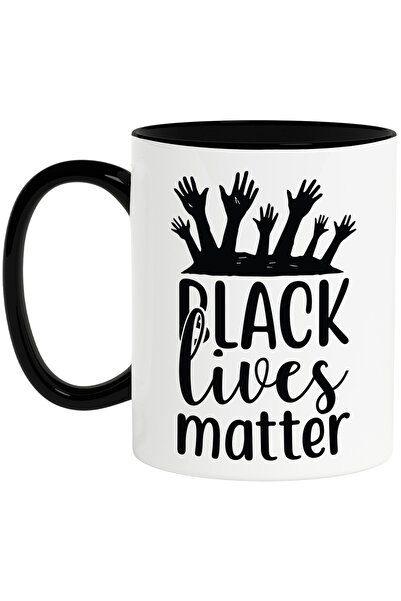 StoryGift Romania Cana cu mesajul in engleza "Black lives matter" - vietile n...