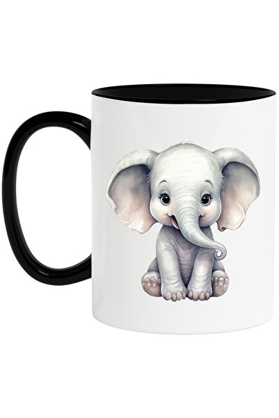 StoryGift Romania Cana cu un pui de elefant vesel | jucaus | pentru copii | c...