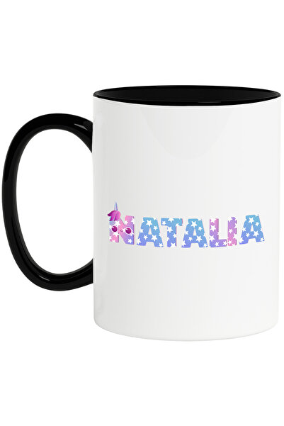StoryGift Romania Cana Cu Numele Natalia, Unicorn, Printesa, Fairytale, Dragu...