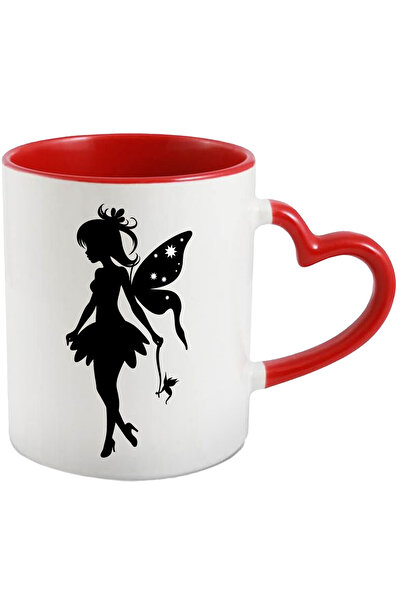 StoryGift Romania Cana pentru fetite cu o mica zana din povesti cu Maner Inim...