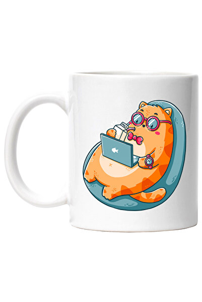 StoryGift Romania Cana Cu Pisica, Beanbag, Laptop, Lapte, Pai, Ceas, Ochelari...