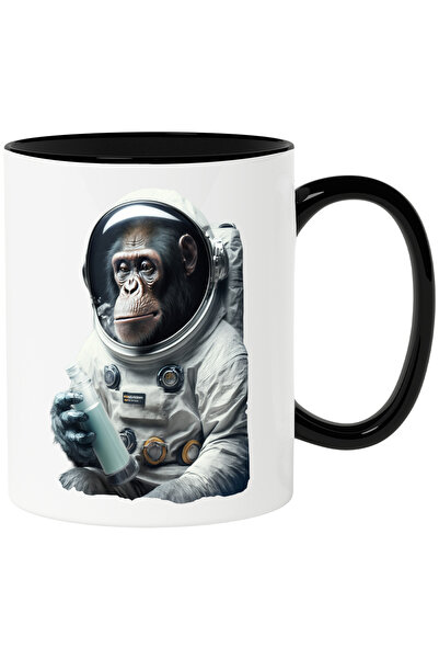 StoryGift Romania Cana Cu Maimuta in Costum de Astronaut, Nava Spatiala, NASA...