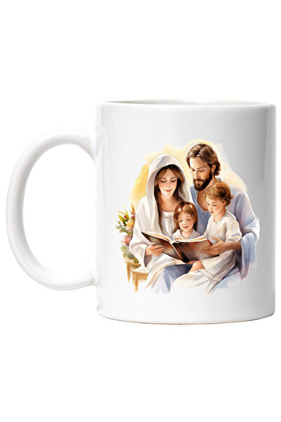 StoryGift Romania Cana cu Iisus Hristos si Maica Domnului | ilustratie | ocro...