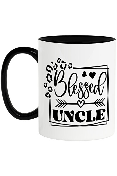 StoryGift Romania Cana pentru un unchi binecuvantat - rude nepoti ajutor cu Maner Negru, Cu Maner Negru