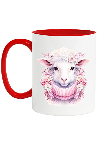 StoryGift Romania Cana cu o oita cu fular | ilustratie | frig | floricele | r...