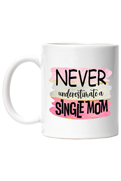 StoryGift Romania Cana cu mesajul "Never underestimate a single mom", nu sube...
