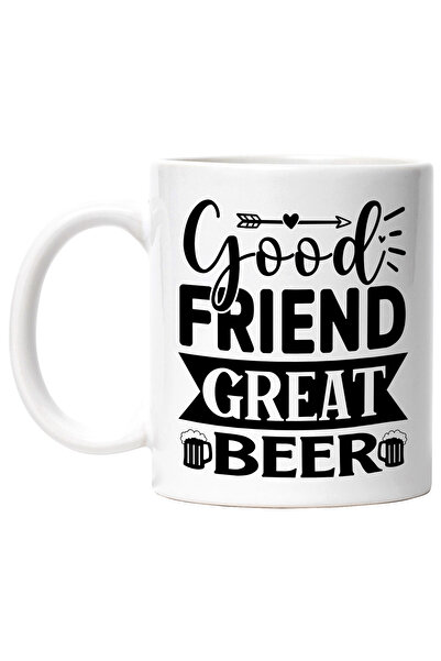 StoryGift Romania Cana cu mesajul "Good friend, great beer" - prieten bun ber...