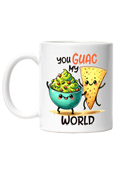 StoryGift Romania Cana cu doritos cu mesajul "You guac my world", lumea, manc...