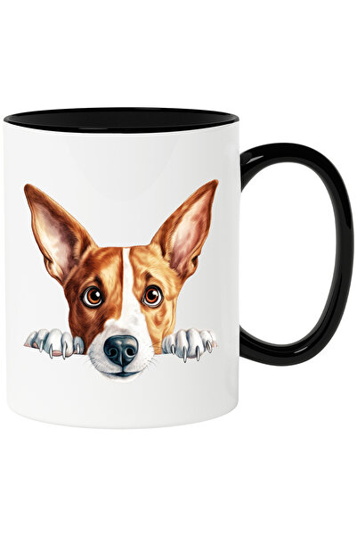 StoryGift Romania Cana cu un catel putin speriat | ilustratie | se uita peste...