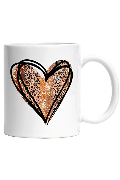 StoryGift Romania Cana cu inima, Valentine's Day, ilustratie, ca aurul, blana...