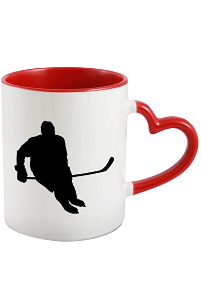 StoryGift Romania Cana cu un jucator de hochei care patineaza - crosa cu Mane...