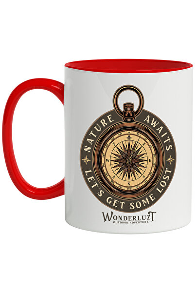 StoryGift Romania Cana Cu Mesaj In Engleza Nature Awaits Let's Get Some Lost,...